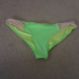 VS Victoria's Secret Neon green bikini bottom S